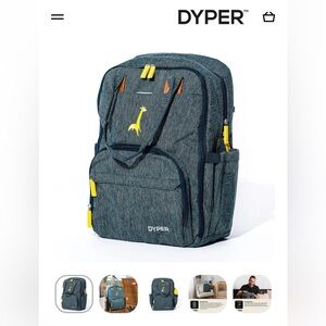 Dyper Diaper Bag + Changing Pad
